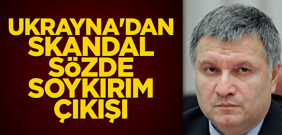 Ukrayna'dan skandal sözde soykırım çıkışı