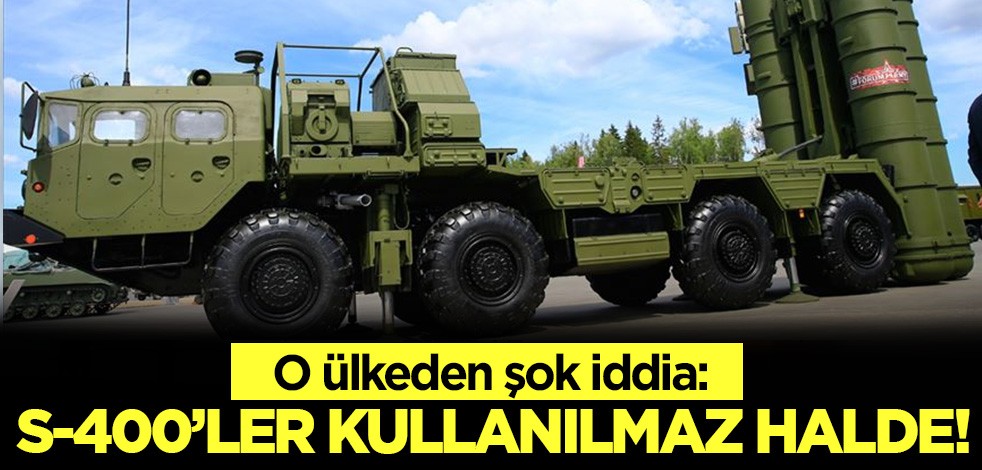 Ukrayna'dan şok iddia: S400'ler kullanılmaz halde!