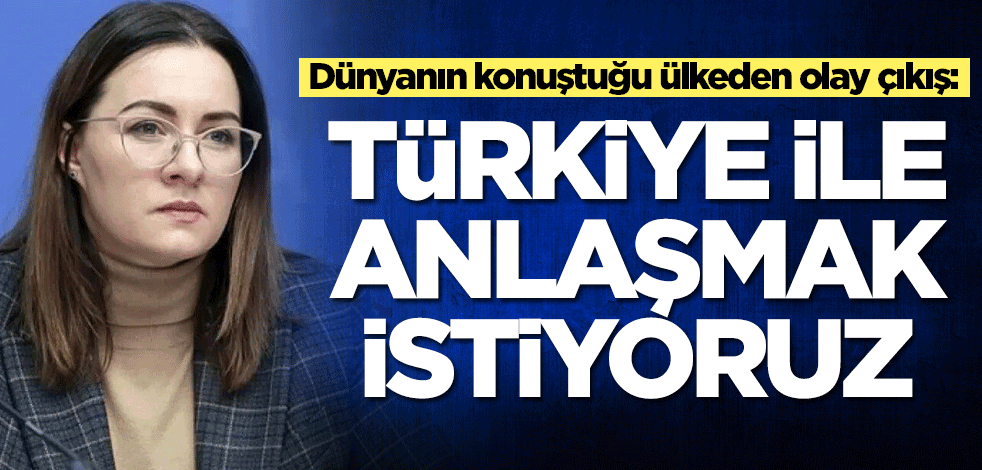 Ukrayna'dan Türkiye açıklaması: Anlaşmak istiyoruz