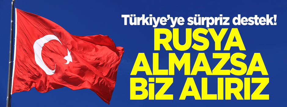 Ukrayna'dan Türkiye'ye destek!