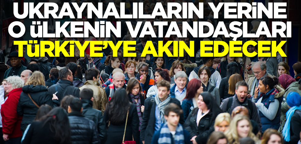 Ukraynalıların yerine o ülkenin vatandaşları Türkiye'ye akın etmeye başladı! 1,5 milyondan fazla insan....