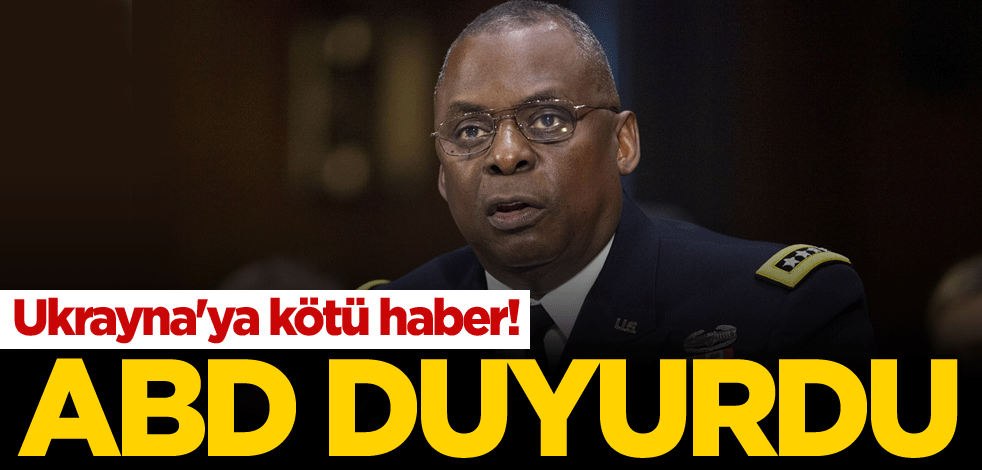 Ukrayna'ya kötü haber! ABD duyurdu