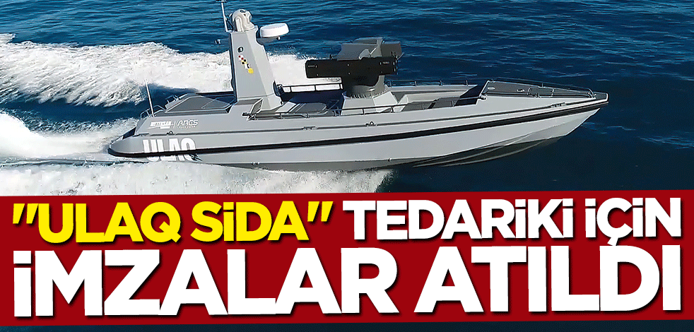 ULAQ SİDA tedariki için imzalar atıldı