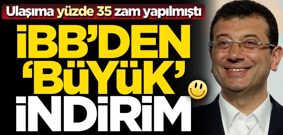 Ulaşıma yüzde 35 zam getiren İBB tuvaletlerde indirim yaptı