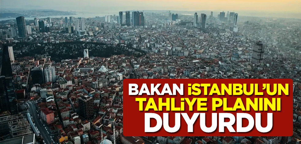 Ulaştırma ve Altyapı Bakanı Abdulkadir Uraloğlu: İstanbul için tahliye planımız var