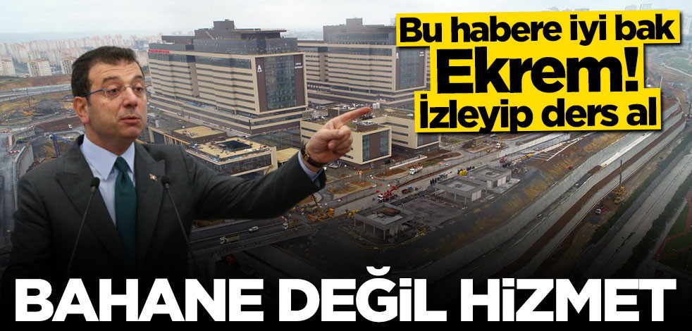 Ulaştırma ve Altyapı Bakanlığı Başakşehir İkitelli Şehir Hastanesinin yollarının yapımına başladı