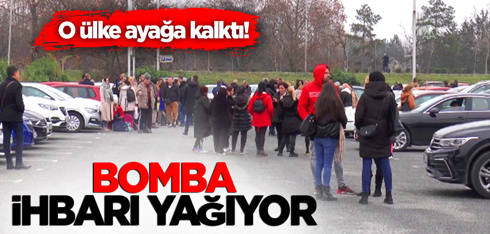 Ülke ayakta! Bomba ihbarı yağıyor