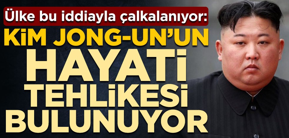 Ülke bu iddiayla çalkalanıyor: Kim Jong-Un’un hayati tehlikesi bulunuyor