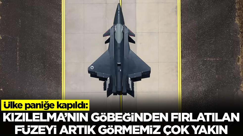 Ülke paniğe kapıldı: Bayraktar Kızılelma'nın göbeğinden fırlatılan füzeyi görmemiz artık çok yakın