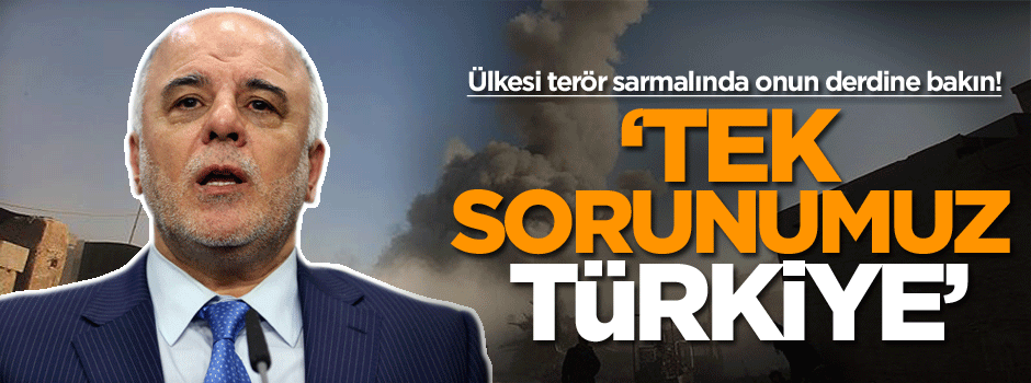 Ülke terör üssüne dönmüş onun 'tek sorunu Türkiye'