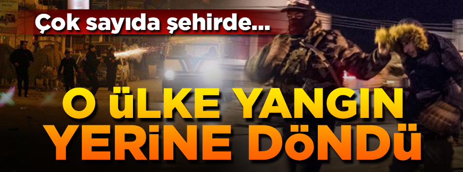 Fitne odakları Tunus'u da karıştırıyor