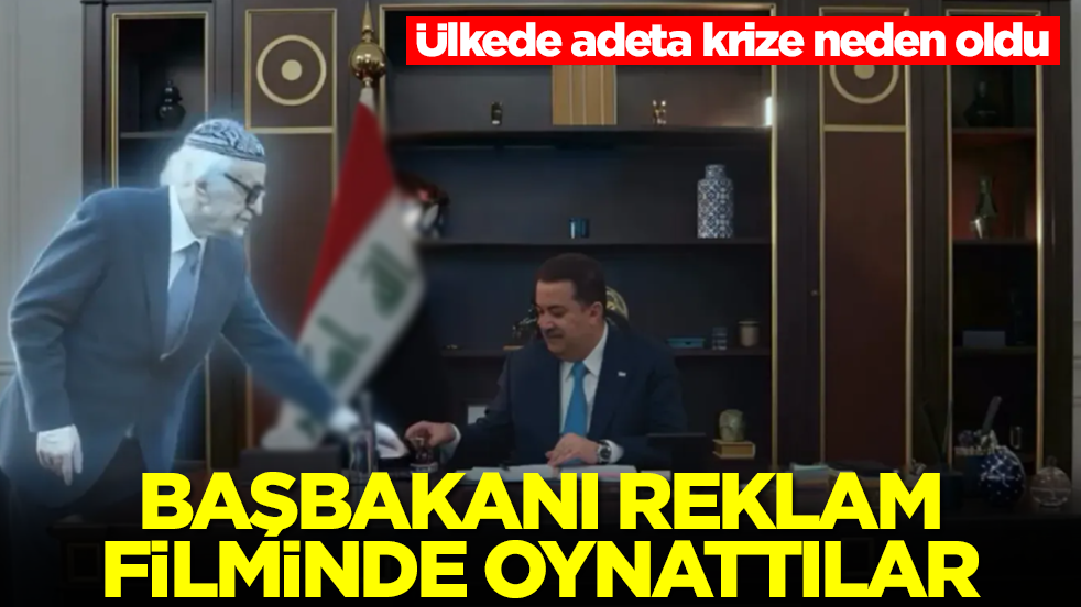 Ülkede adeta krize neden oldu: Başbakanı reklam filminde oynattılar