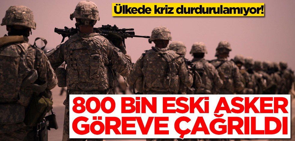 ABD'de koronavirüs krizi durdurulamıyor! 800 bin eski asker göreve çağrıldı