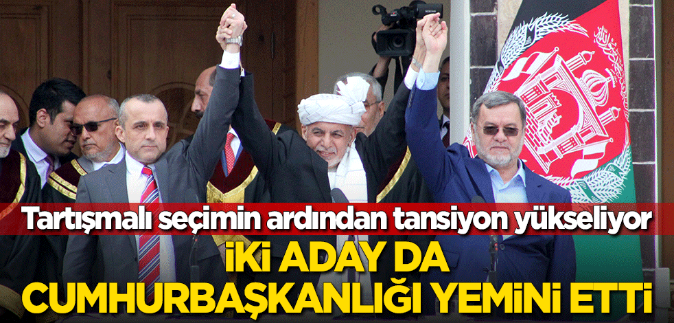 Ülkede tansiyon yükseliyor: Tartışmalı seçiminin ardından iki aday da cumhurbaşkanlığı yemini etti!