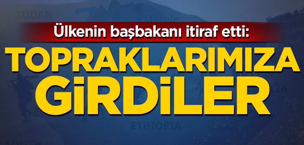 Ülkenin başbakanı itiraf etti: Topraklarımıza girdiler