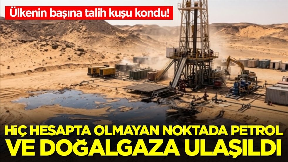 Ülkenin başına talih kuşu kondu: Hiç hesapta olmayan noktada petrol ve doğalgaza ulaşıldı