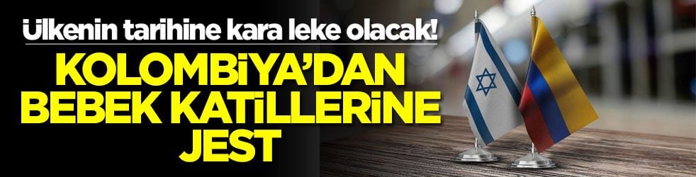 Ülkenin tarihine kara leke olacak! Kolombiya'dan bebek katillerine jest