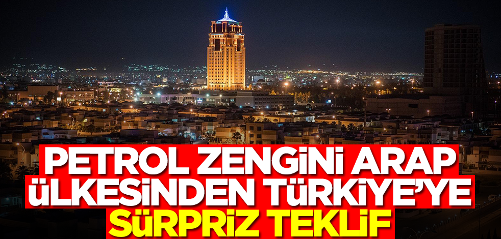 Ülkesinden petrol fışkıran Arap ülkesinden Türkiye'ye sürpriz işbirliği teklifi