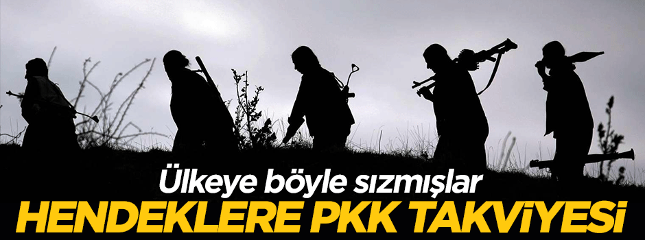 Ülkeye böyle sızmışlar!