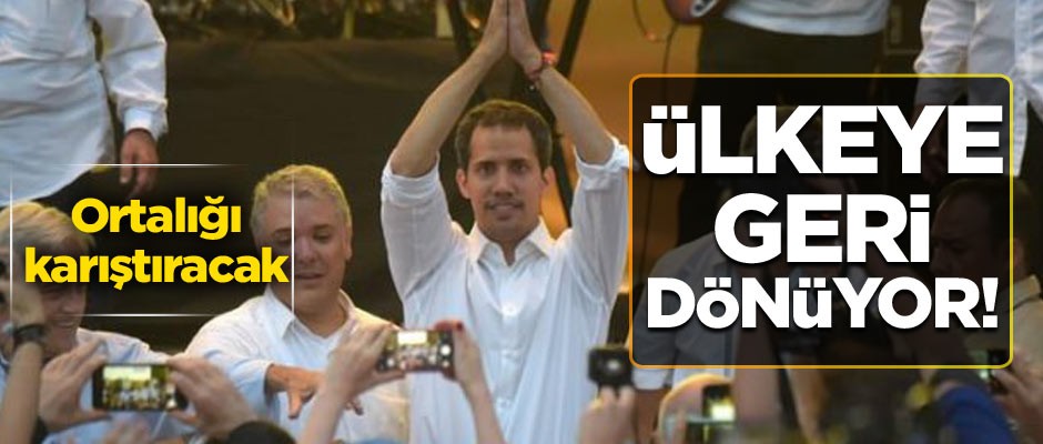 Ülkeye geri dönüyor! Ortalığı karıştıracak