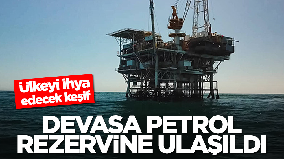 Ülkeyi ihya edecek keşif: Devasa petrol rezervine ulaşıldı