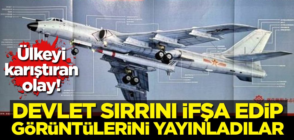 Ülkeyi karıştıran olay! Devlet sırrını ifşa edip görüntüleri yayınladılar