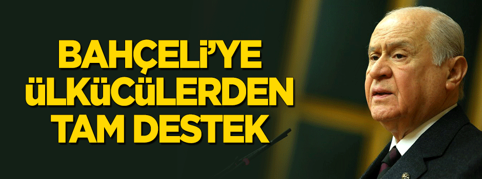 Ülkücülerden destek
