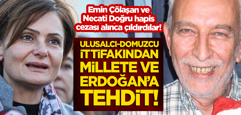 Ulusalcı-domuzcu ittifakından millete tehdit! Çölaşan ve Doğru'ya verilen ceza çıldırttı! Erdoğan'ı hedef aldı