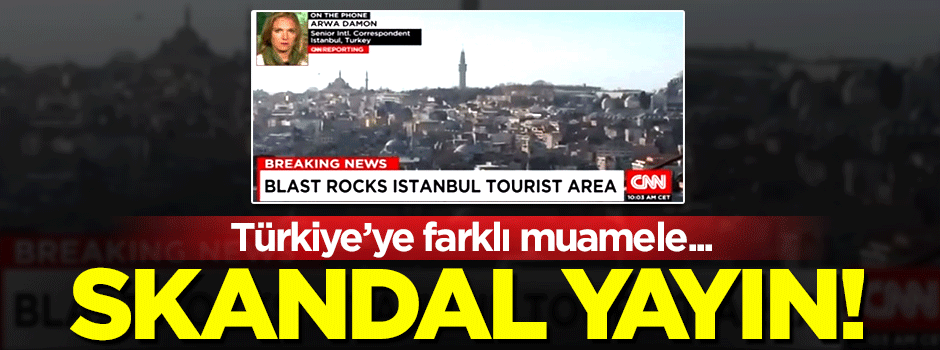 Uluslararası medyadan Türkiye’ye farklı muamele!