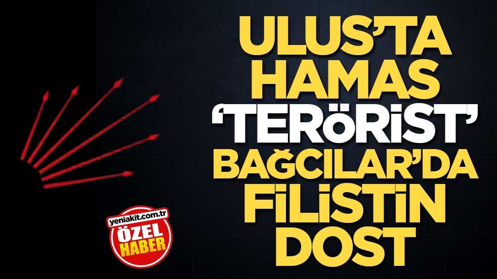 Ulus’ta Hamas ‘terörist’ Bağcılar’da Filistin dost