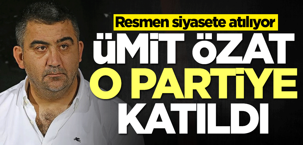 Ümit Özat, Muharrem İnce'nin partisine katıldı