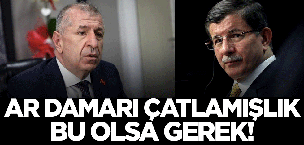 Ümit Özdağ aldığı cevaptan utanmadı! Ar damarı çatlamışlık bu olsa gerek..
