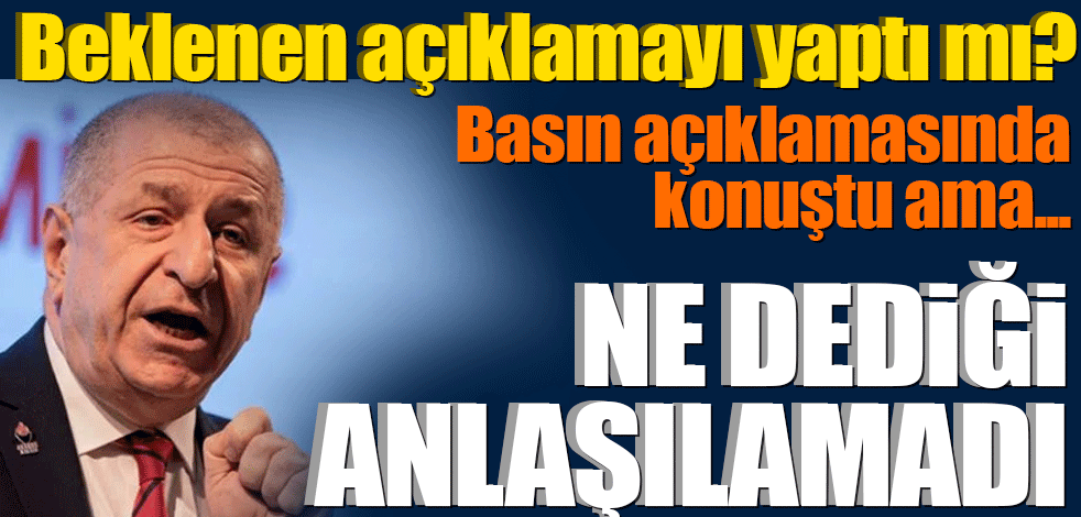 Ümit Özdağ canlı yayında açıkladı: Bu akşam bir daha görüşeceğiz