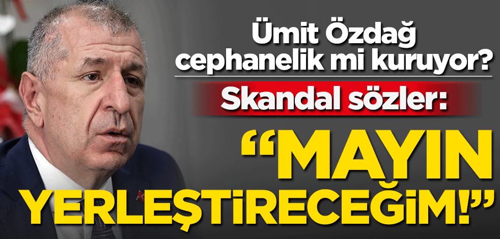 Ümit Özdağ cephanelik mi kuruyor? Tehlikeli "mayın" açıklaması!