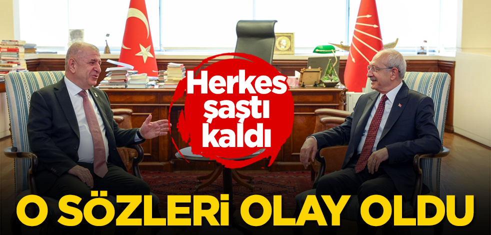 Ümit Özdağ ile Kemal Kılıçdaroğlu arasında sürpriz görüşme! O sözler olay oldu! Herkes şaştı kaldı