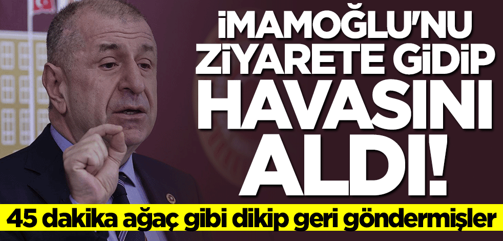 Ümit Özdağ ilk kez anlattı: Beni kapıda bekletip görüşmeden geri gönderdi