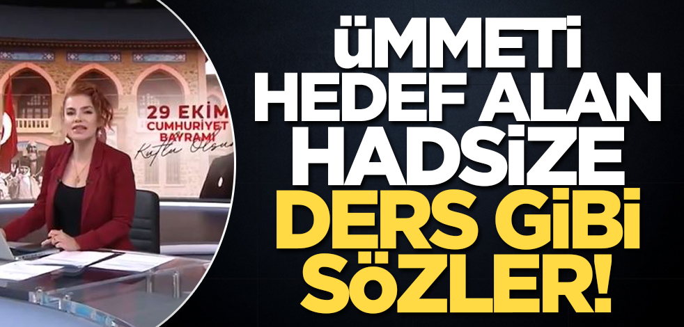 Ümmeti hedef alan hadsiz Deniz Demir'e ders gibi sözler!
