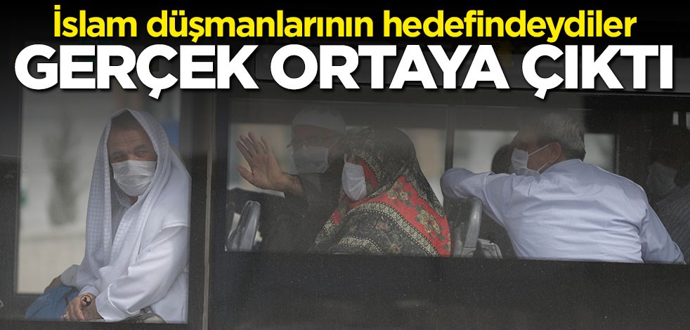Umreden gelenleri hedef alan koronavirüs provokatörlerinin yalanı ortaya çıktı