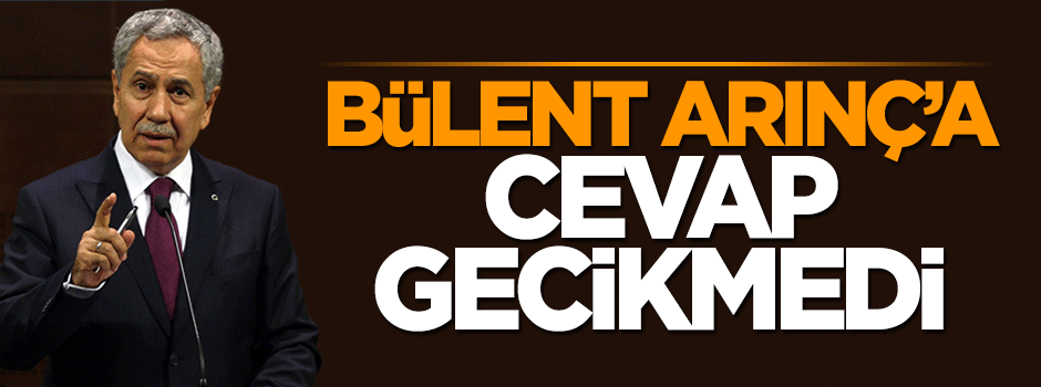 Üniversiteden Bülent Arınç'a cevap geldi