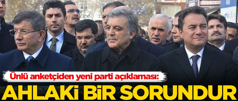 Ünlü anketçi Mehmet Ali Kulat'tan yeni parti açıklaması: Ahlaki bir sorundur