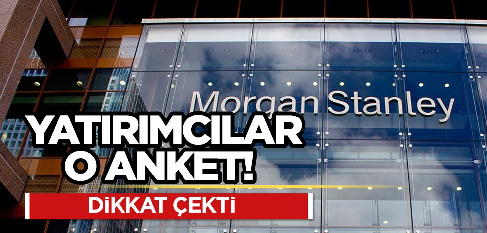 Ünlü banka Morgan Stanley oylaması: Sürdürülebilirliğe yatırım! Eskiler tarihe karışıyor! Bu yarış devam edecek