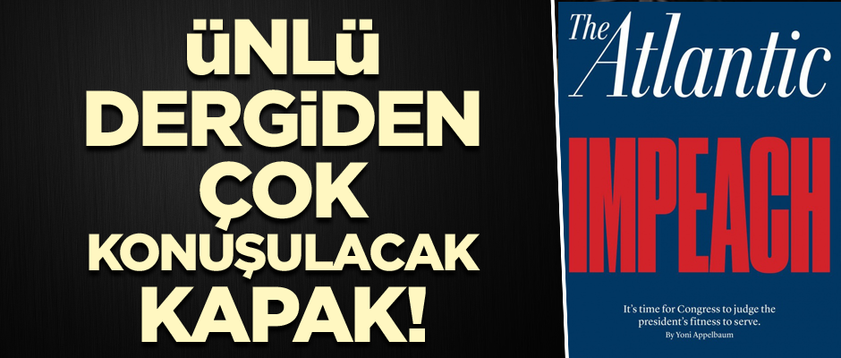 Ünlü dergiden çok konuşulacak kapak!