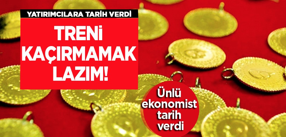 Ünlü ekonomist tarih verdi: Dolar kuru ve Gram altın için şaşırtan sözler: çok güçlü treni kaçırmamak lazım