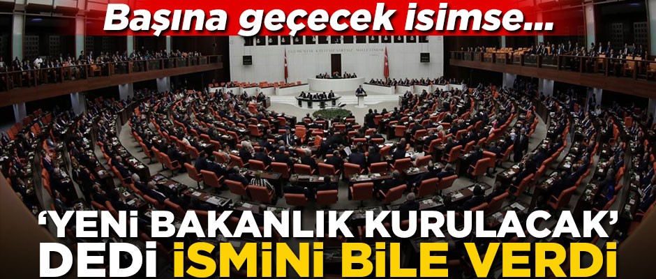 Fatih Altaylı, "Yeni bakanlık kurulacak" dedi, başına gelecek kişininse...