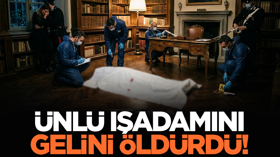 Ünlü işadamını gelini öldürdü!