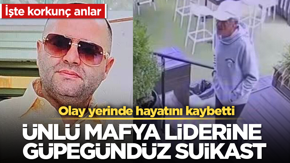Ünlü mafya liderine güpegündüz suikast! Olay yerinde hayatını kaybetti: İşte korkunç anlar 