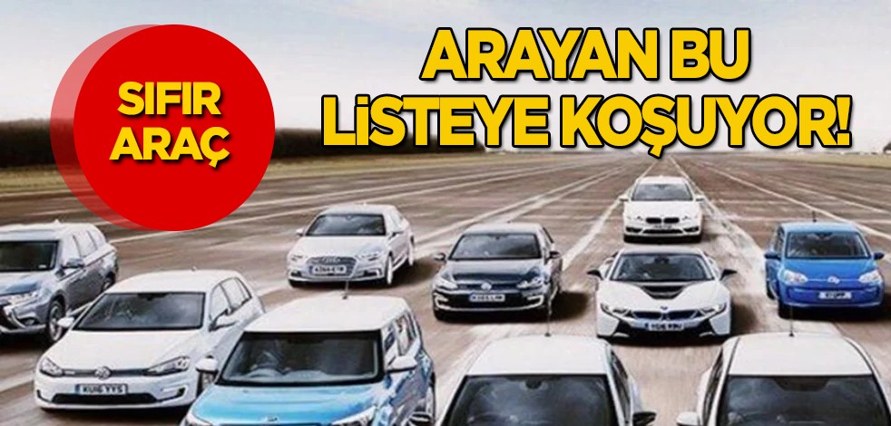 Ünlü marka, sıfır araç arayan bu listeye koşuyor: insan zinciri oluşturuldu! Araçta: çıkan en ucuz modeller sıralandı