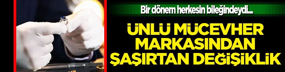 Ünlü mücevher markası rotasını değiştirdi: Gümüş yerine platin yapacak! Bir dönem herkesin bileğindeydi