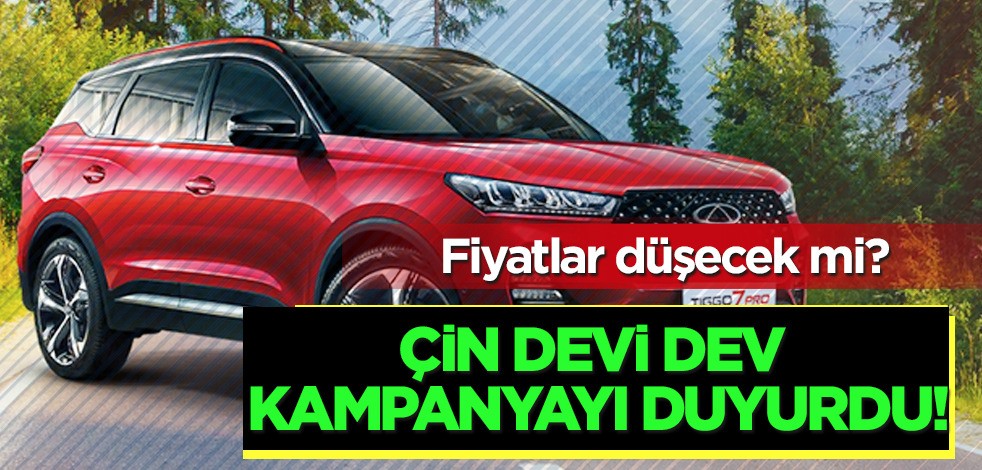 Ünlü otomobil Chery sektörün başarılı markası: fiyatları ilk kez böyle oluyor! Harekete geçti