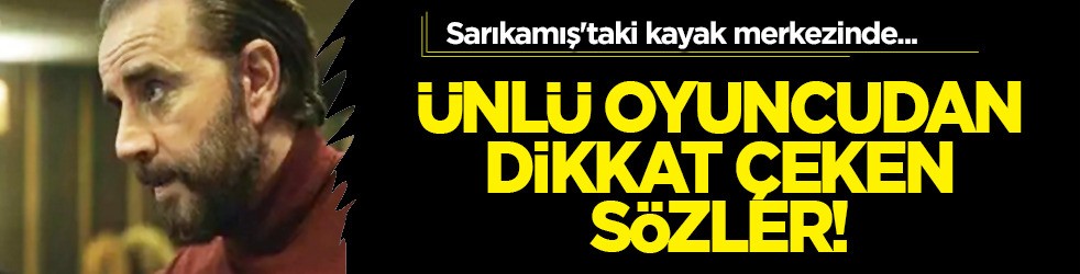 Ünlü oyuncu Cenk Kangöz silahla tehdit edildi!